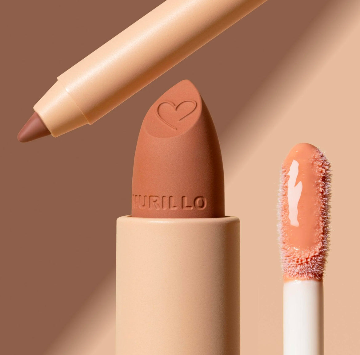 MURILLO TWINS VOL. 2 - LOVE ME NUDE LIP KIT.  1pc