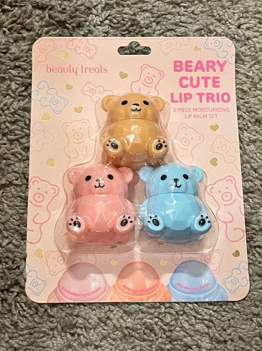 Bear 3pc Lil Balm Set 665-R3 (3 units)