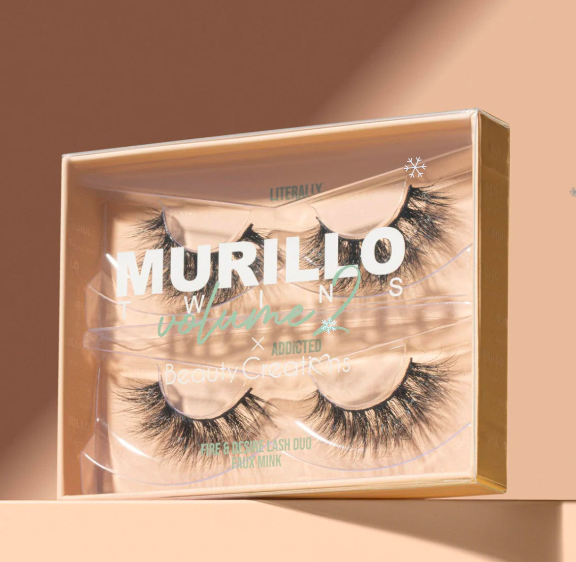 MT2-ELS Murrillo Twins x Beauty Creations Vol.2 Fire and Desire Lashes 1pc