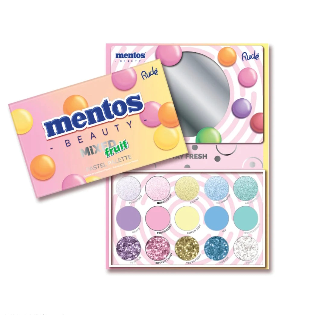 Mentos Mixed Fruit Pastel Palette 1pc