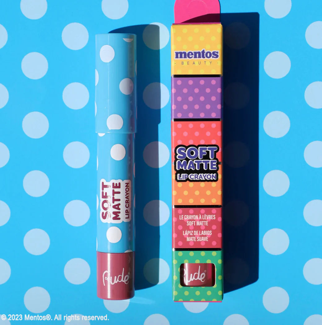 Mentos Soft Matte Lip Crayon 3pc