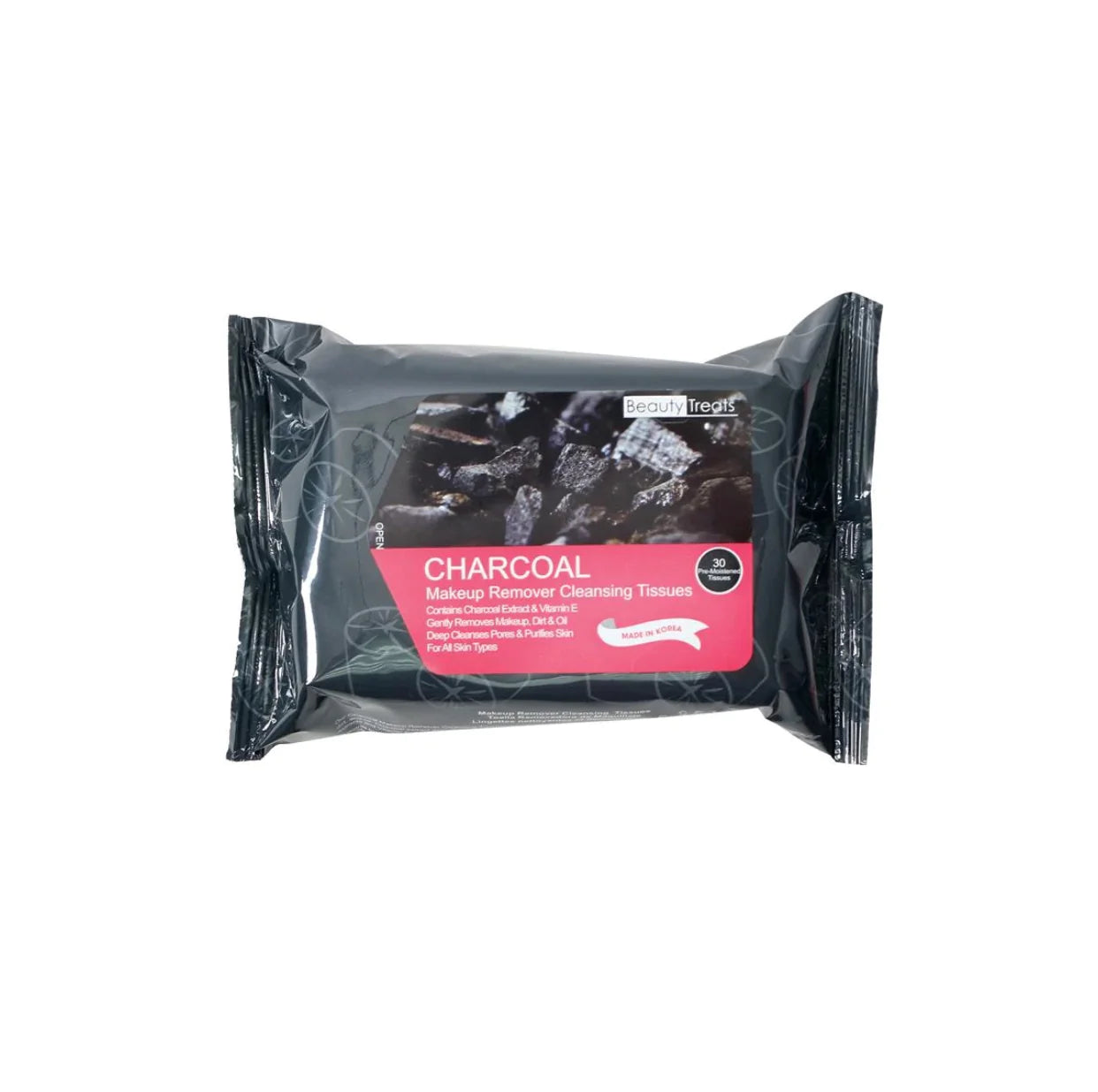 Removers Cleaning Cleaning Tissues - Charcoal 3pc