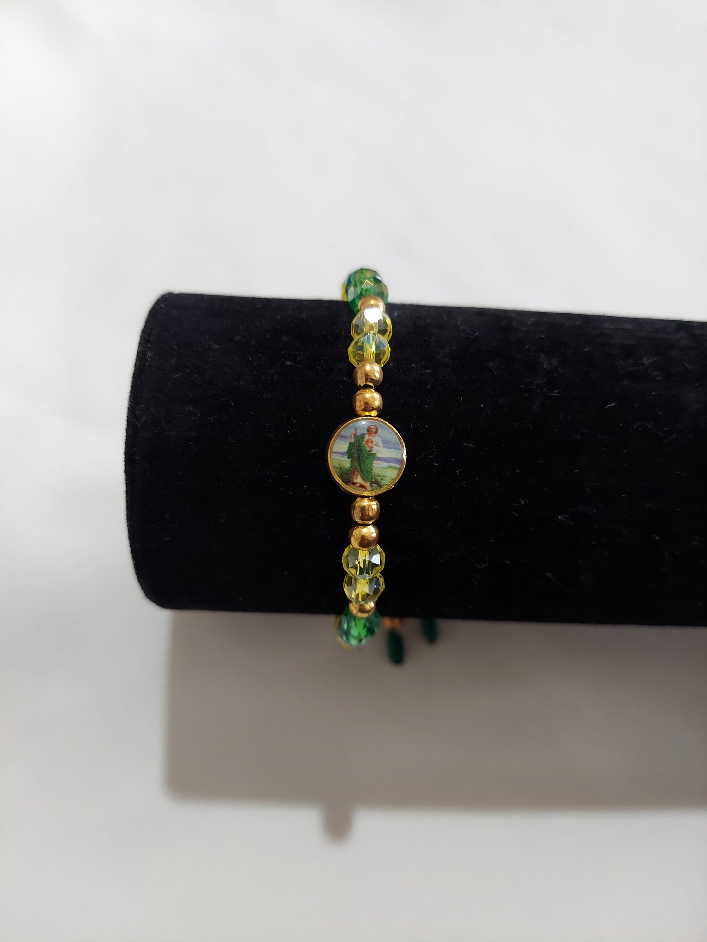 San Judias Green Bracelet