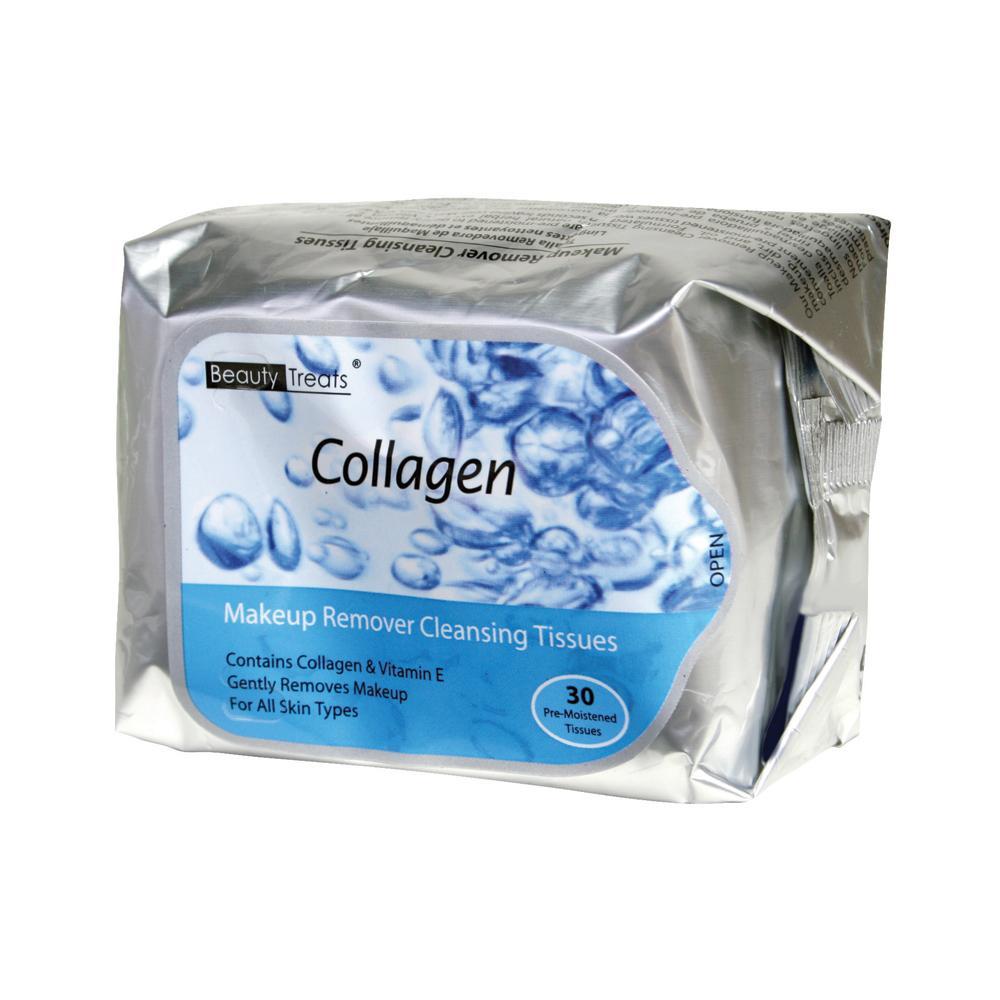 Collagen Makeup Remover Wipes 3pc