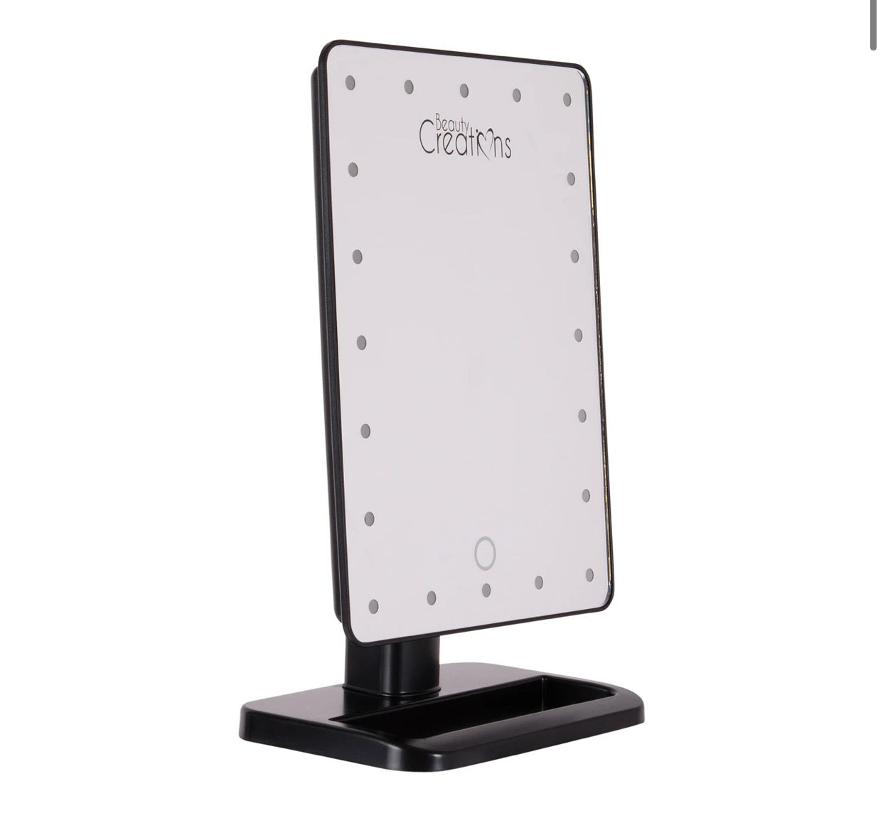 Black Led Mirror