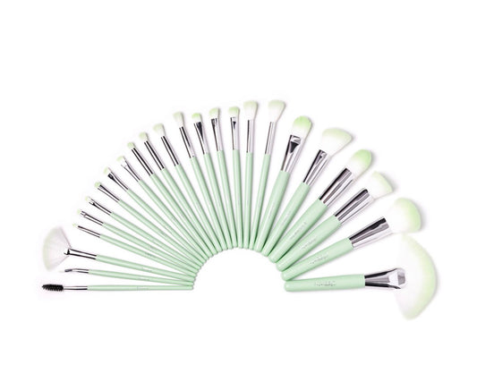 Lime Party 24pc Brush Set
