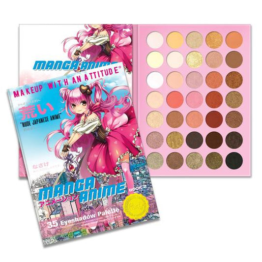 Manga Anime 35 Eyeshadow Palette Book 2 - Anime Makeup 3pc