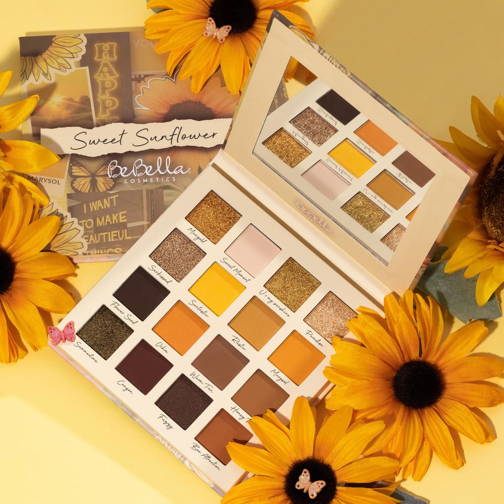 Sweet Sunflower Eyeshadow Palette 3pc