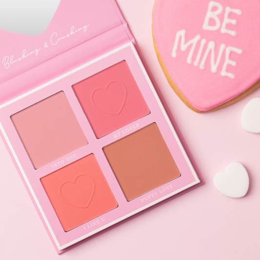 Blushing & Crushing Sweet Valentines Blush Palette 3pc