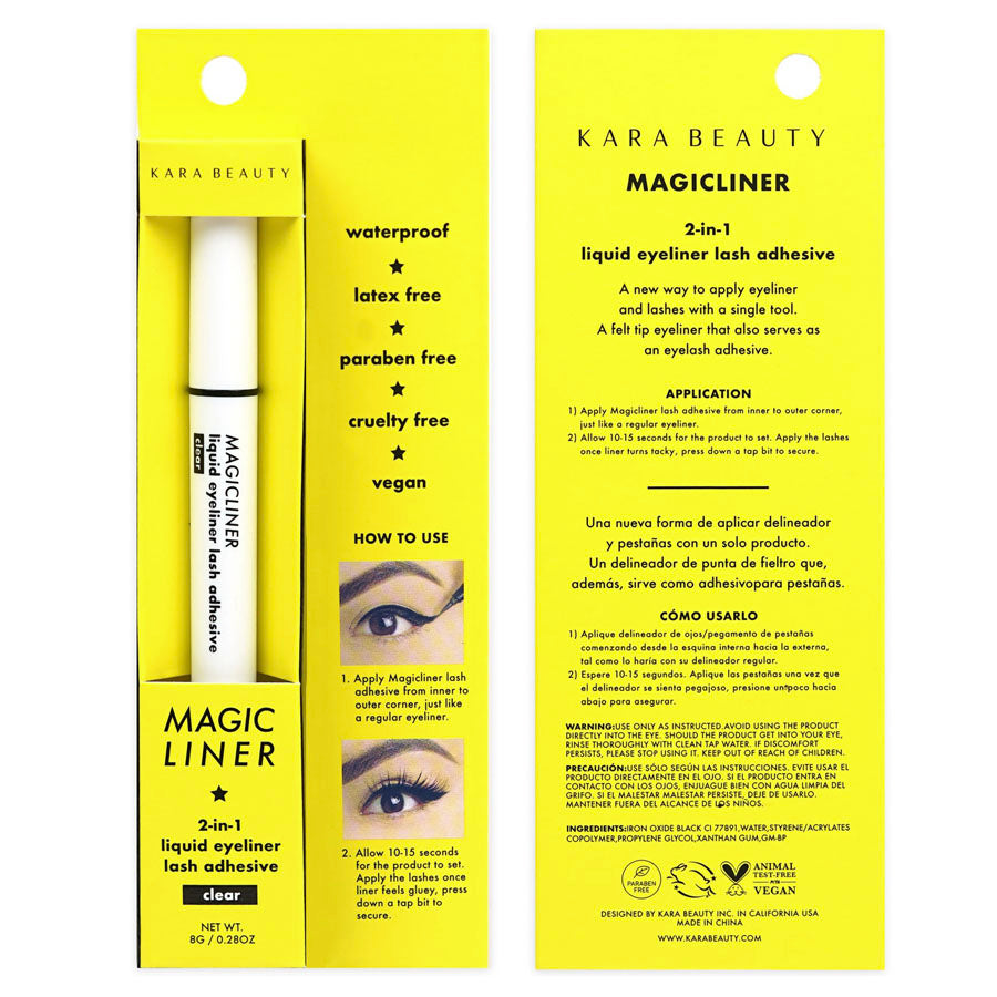 A099 MAGICLINER LASH ADHESIVE CLEAR 3pc