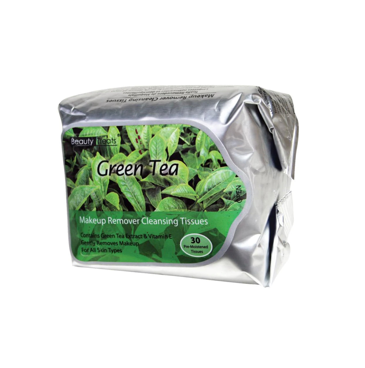 Green Tea Makeup remover wipes 3pc