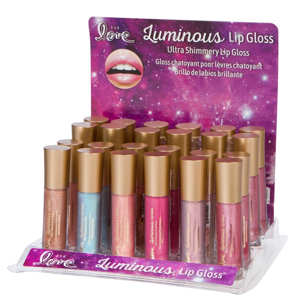 2nd Love Lumnous Lip Gloss 6pc