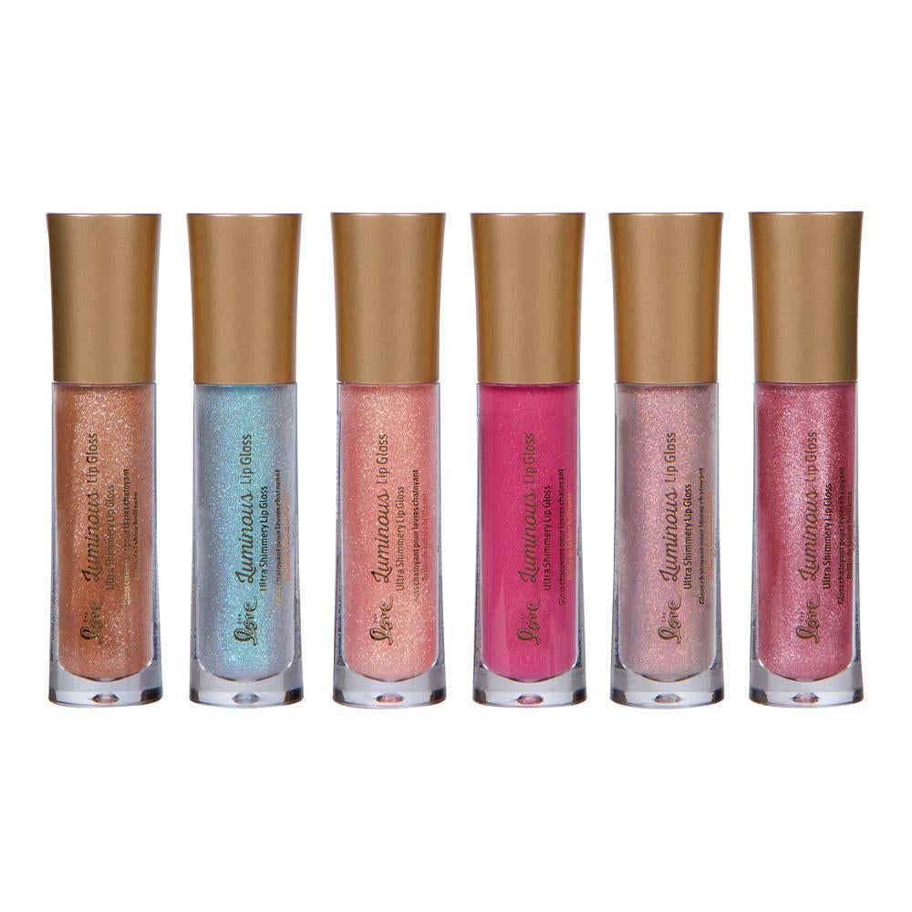 2nd Love Lumnous Lip Gloss 6pc